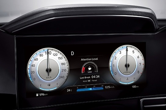 Hyundai Elantra Advertencia de atención al conductor (DAW)